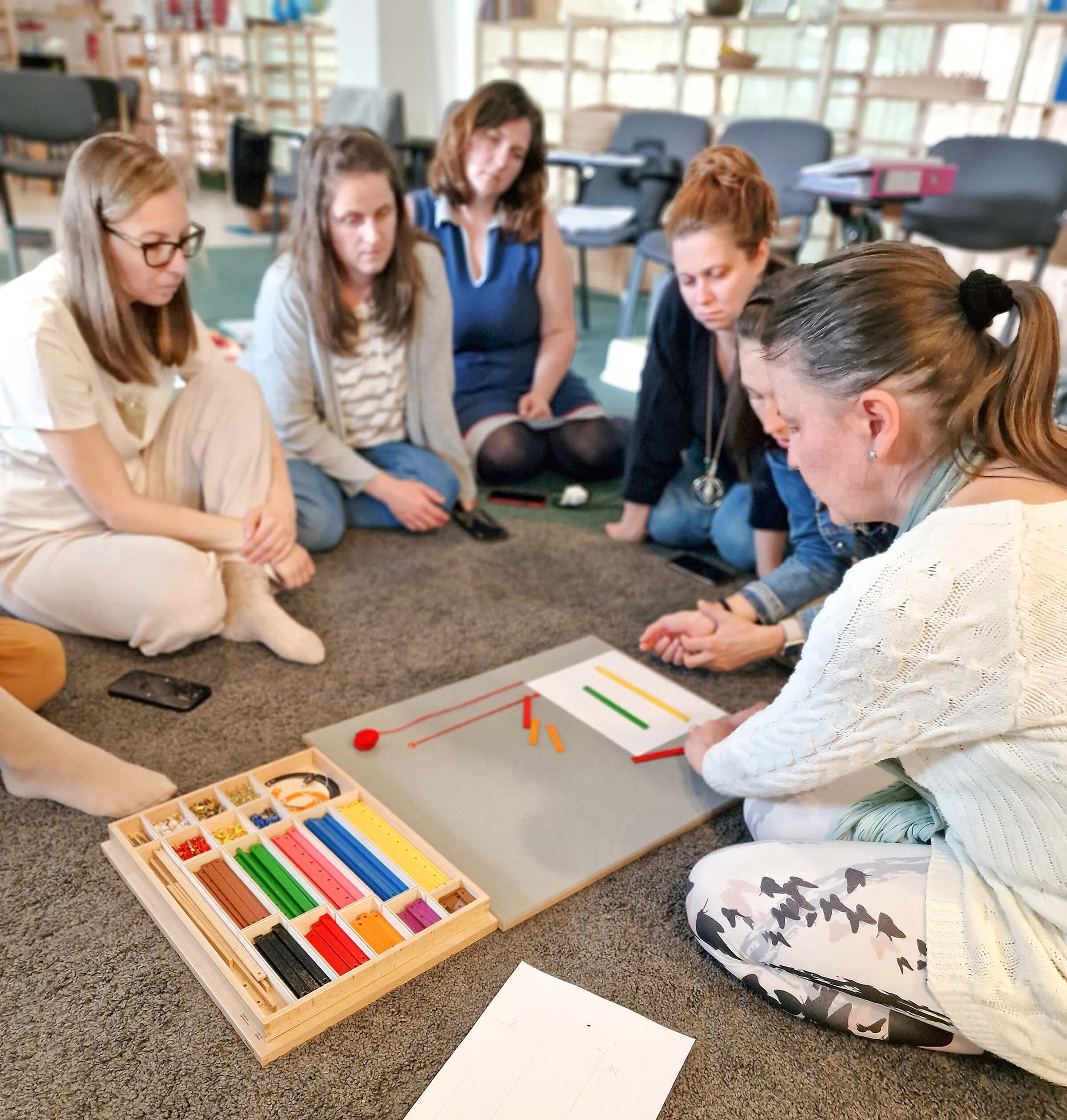 Inovačné vzdelávanie, Montessori geometria